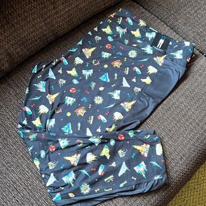 Disneyland “play in the park” leggings sz 3x with pockets